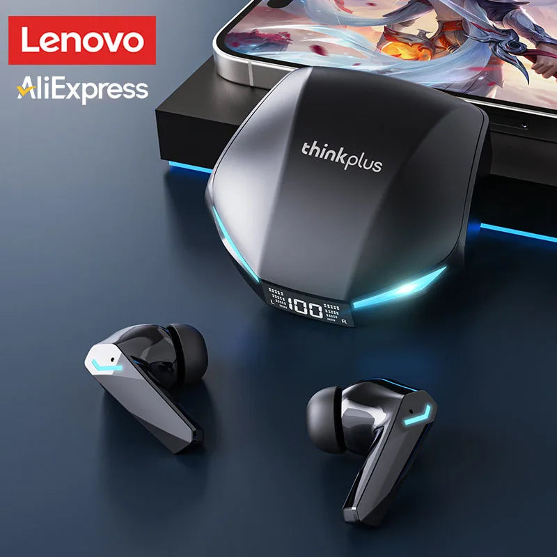 Choice Lenovo GM2 Pro Gaming Headset Bluetooth 5.3 Dual Mode Music Sport Earbuds Noise Reduction Headphones with Mic HD Call
